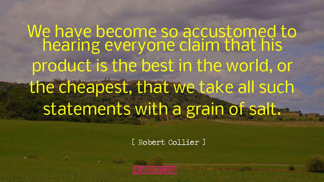 Cheapest quotes by Robert Collier