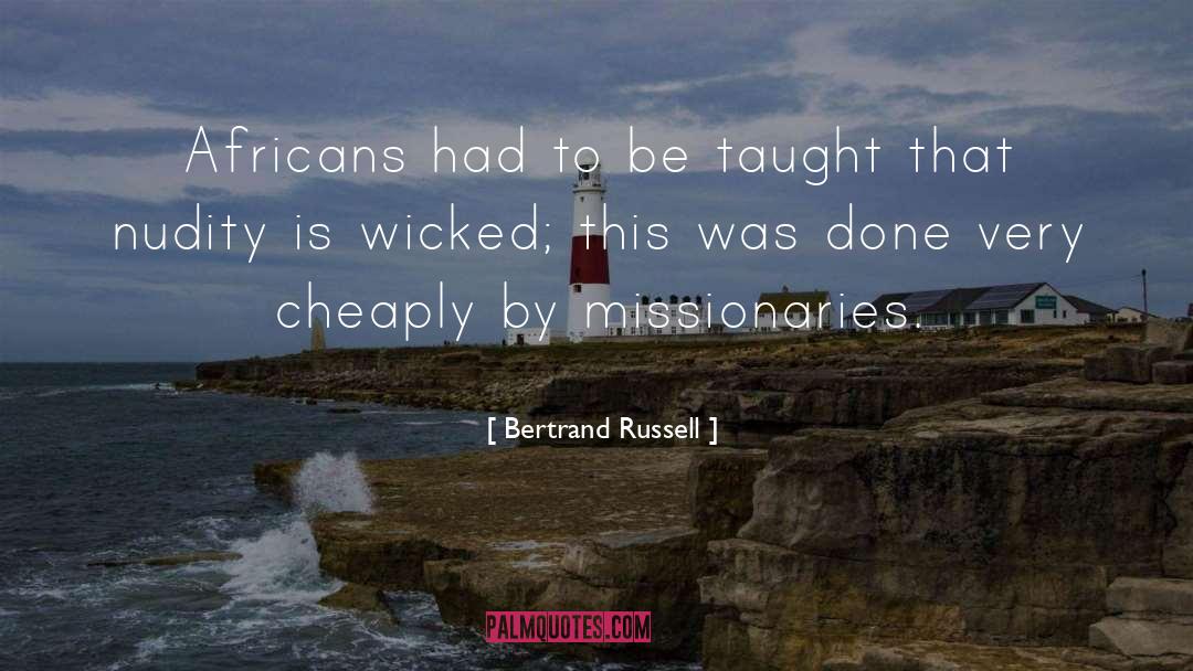 Cheaply quotes by Bertrand Russell
