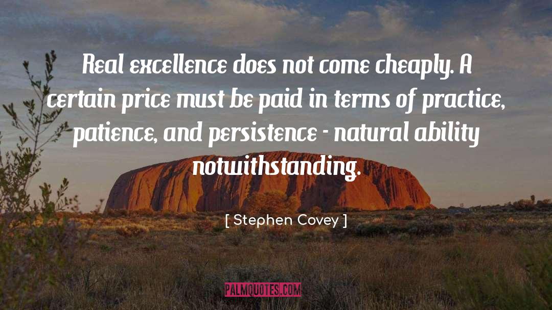 Cheaply quotes by Stephen Covey