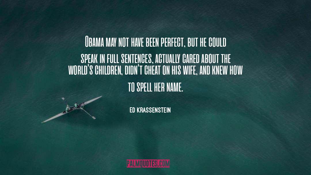 Cheat quotes by Ed Krassenstein