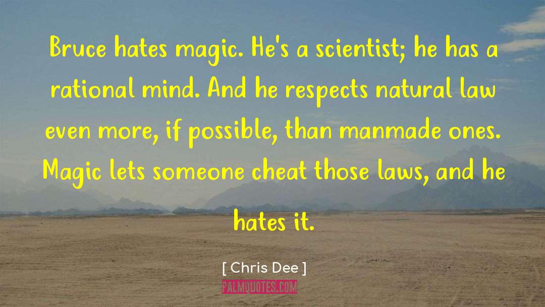 Cheat quotes by Chris Dee