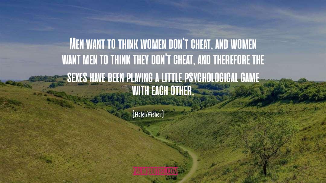 Cheat quotes by Helen Fisher