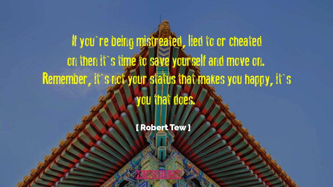 Cheated On quotes by Robert Tew