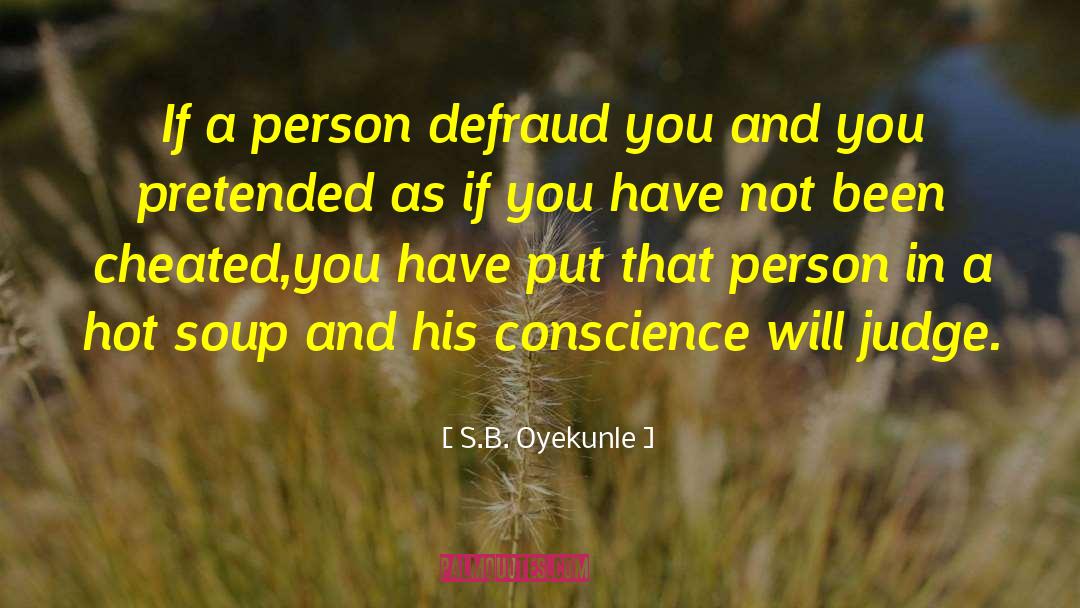 Cheated On quotes by S.B. Oyekunle