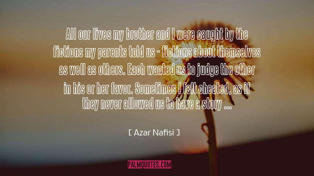 Cheated quotes by Azar Nafisi