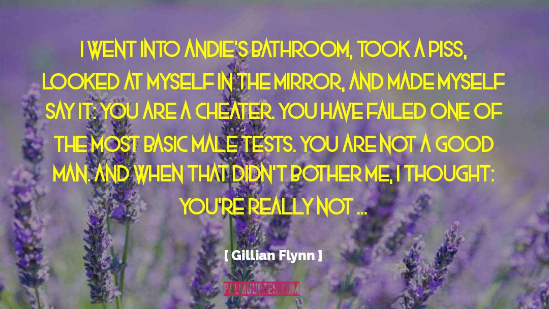 Cheater quotes by Gillian Flynn