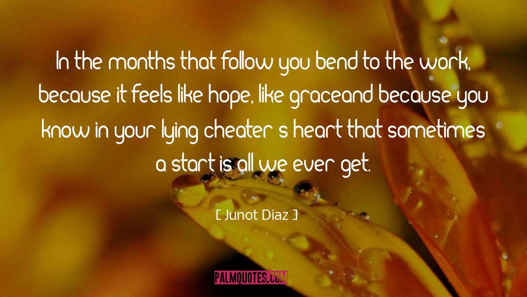 Cheaters quotes by Junot Diaz