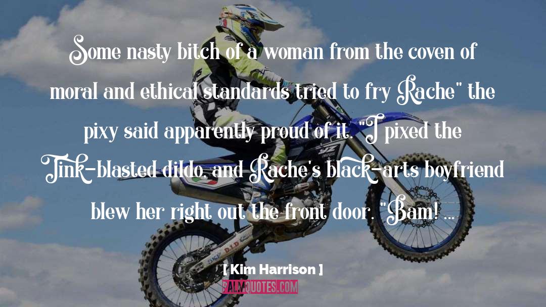 Cheating Boyfriend quotes by Kim Harrison