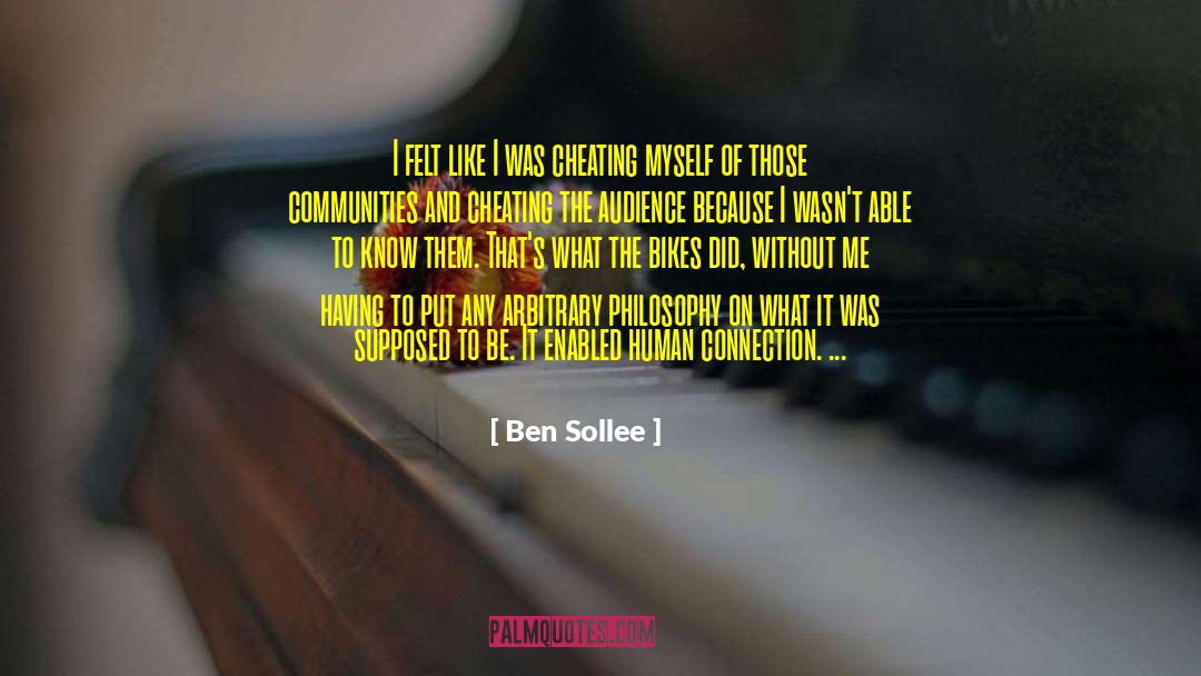 Cheating Fate quotes by Ben Sollee