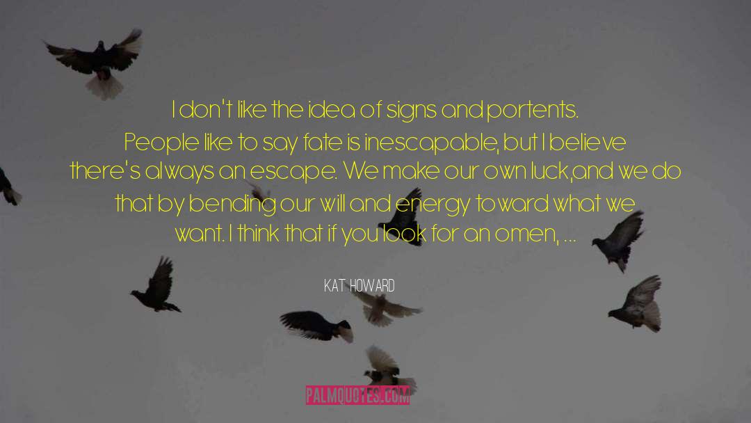 Cheating Fate quotes by Kat Howard