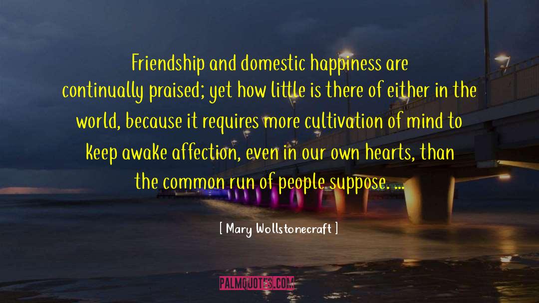 Cheating In Friendship quotes by Mary Wollstonecraft