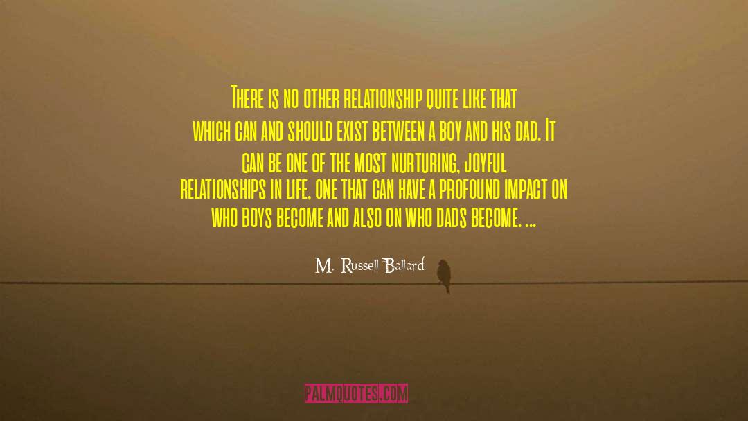 Cheating In Relationships quotes by M. Russell Ballard