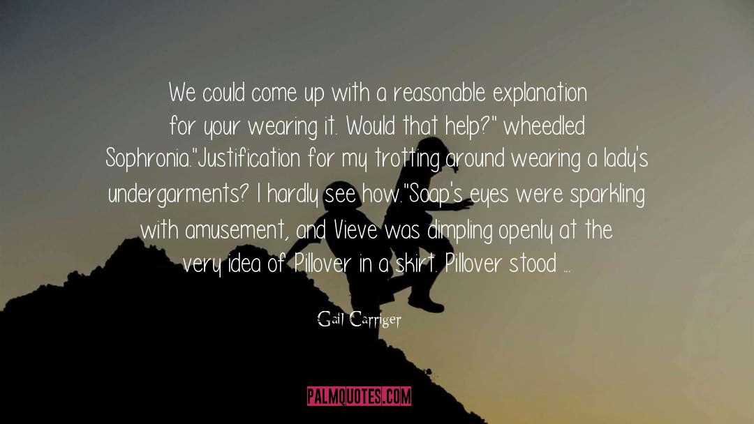 Cheating Justification quotes by Gail Carriger