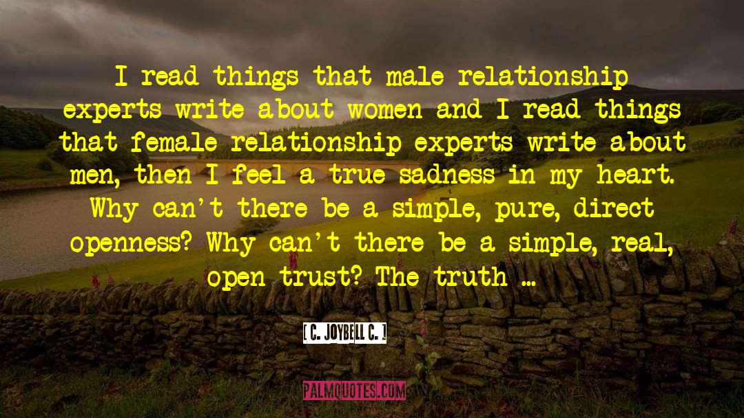 Cheating Men In Relationships quotes by C. JoyBell C.
