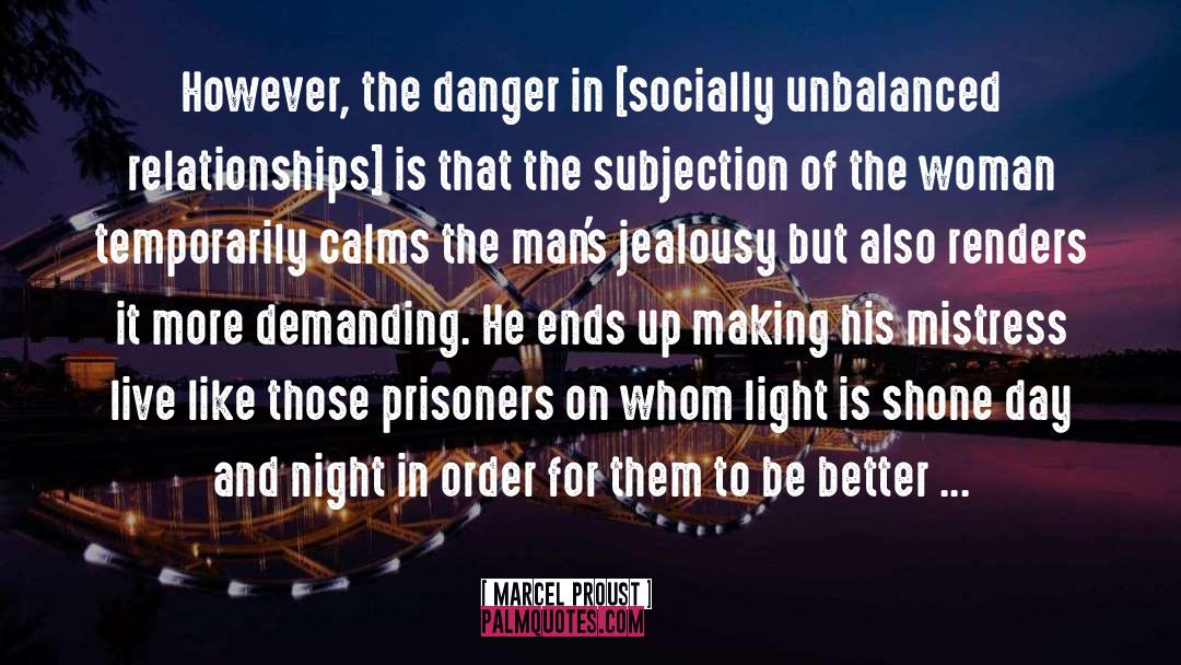 Cheating Men In Relationships quotes by Marcel Proust