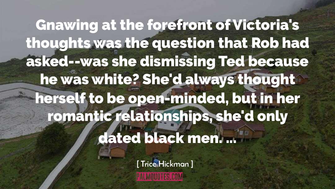 Cheating Men In Relationships quotes by Trice Hickman