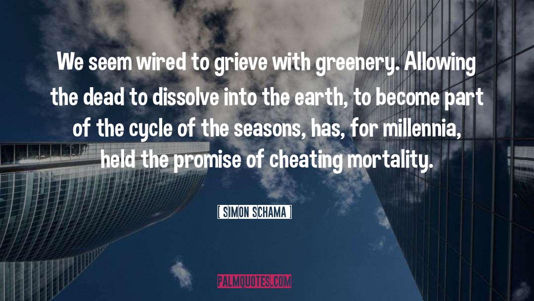 Cheating quotes by Simon Schama