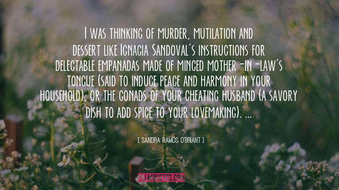 Cheating quotes by Sandra Ramos O'Briant