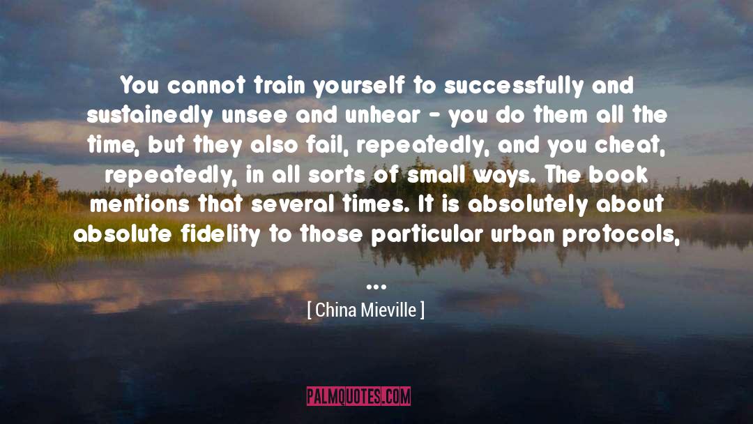 Cheating Spouse quotes by China Mieville