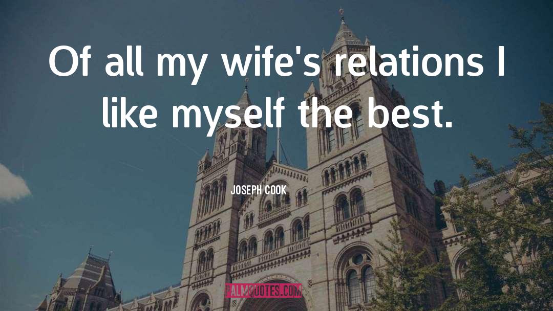 Cheating Wife quotes by Joseph Cook