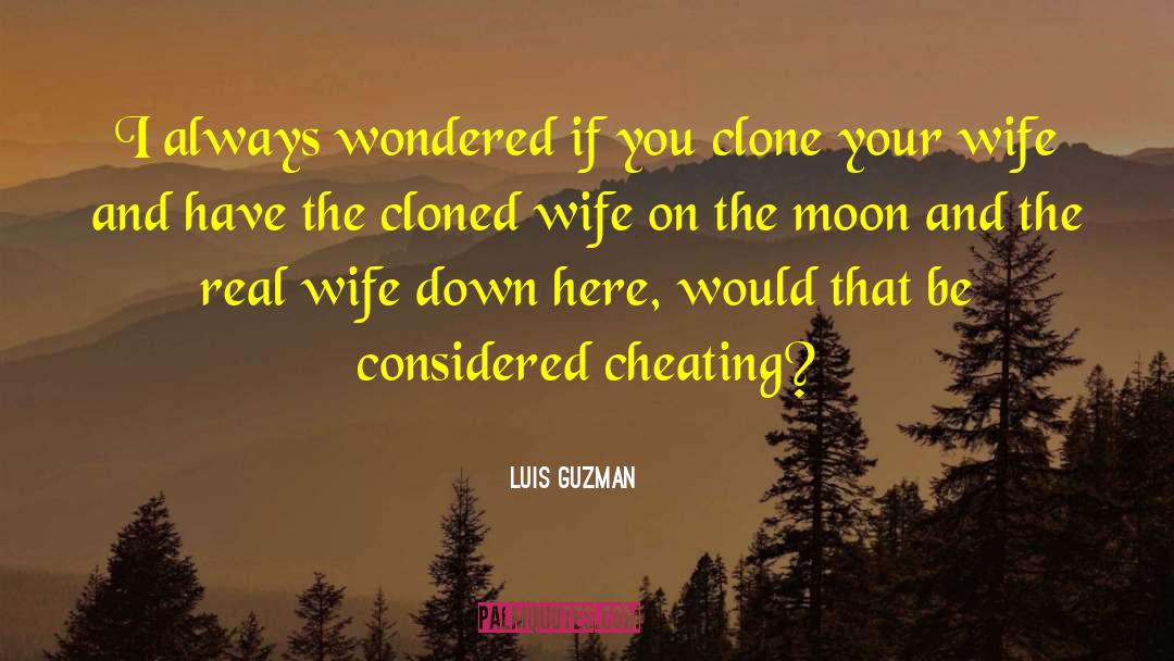 Cheating Wife quotes by Luis Guzman