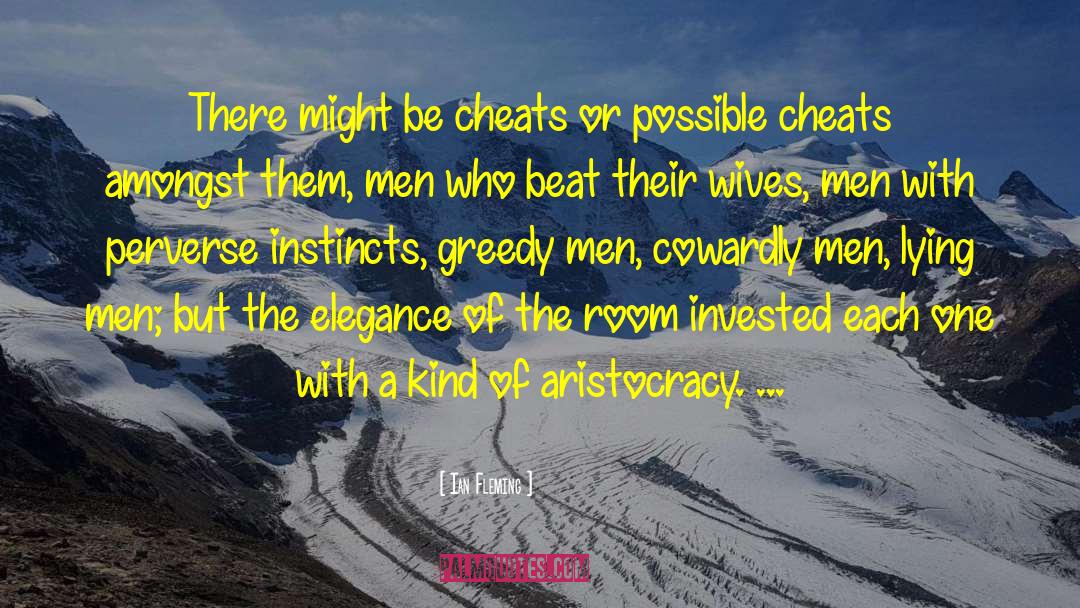 Cheats quotes by Ian Fleming