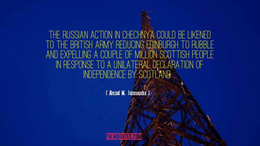 Chechnya quotes by Amjad M. Jaimoukha