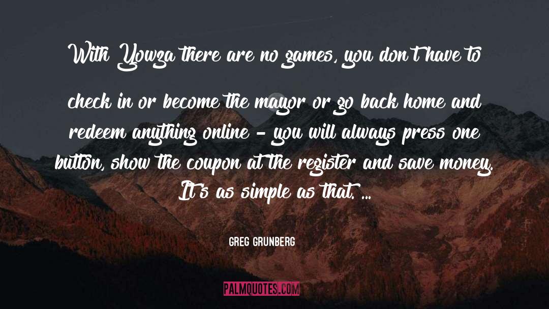 Check quotes by Greg Grunberg