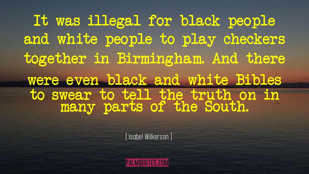 Checkers quotes by Isabel Wilkerson