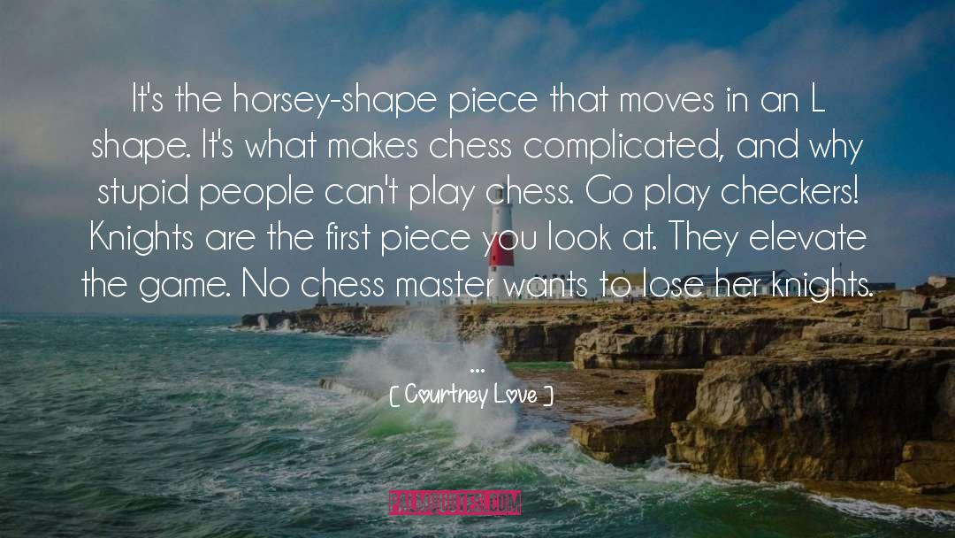 Checkers quotes by Courtney Love