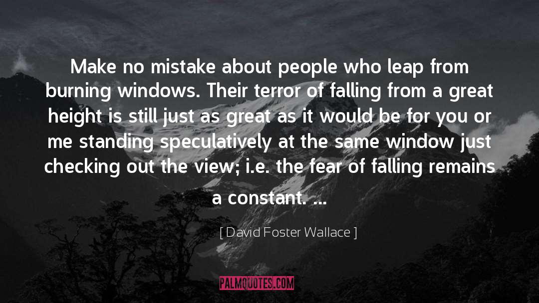 Checking Out quotes by David Foster Wallace