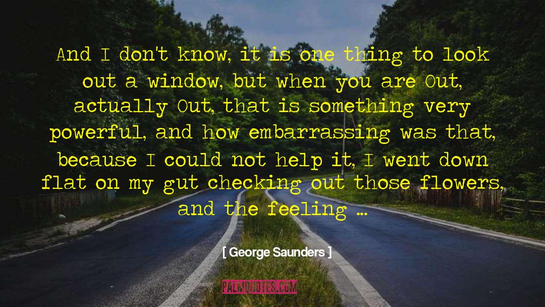 Checking Out quotes by George Saunders