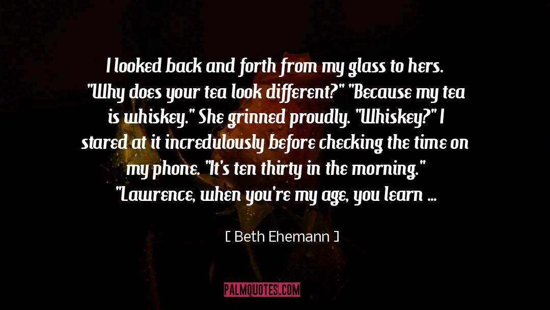 Checking Out quotes by Beth Ehemann