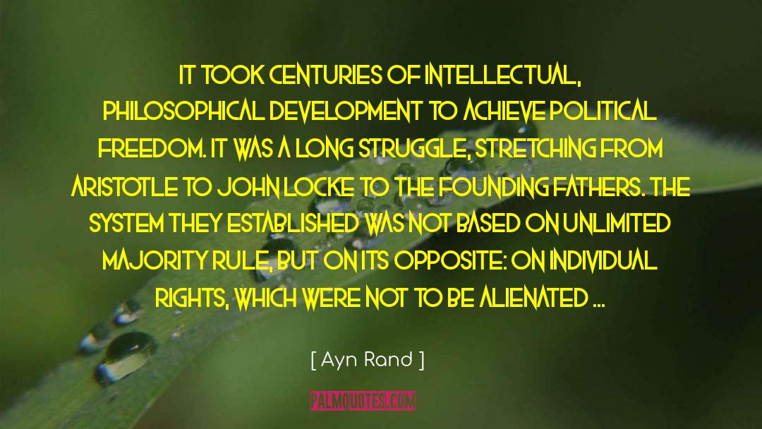 Checks And Balances quotes by Ayn Rand