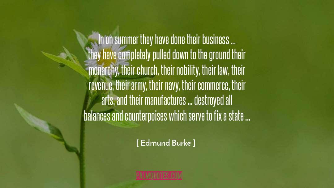 Checks And Balances quotes by Edmund Burke