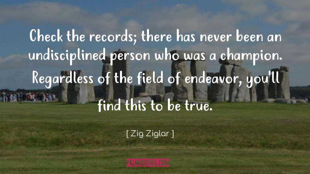 Checks quotes by Zig Ziglar