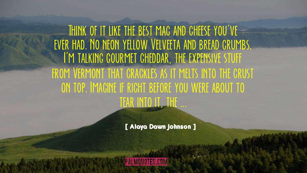 Cheddar quotes by Alaya Dawn Johnson