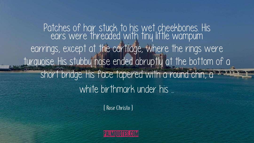 Cheekbones quotes by Rose Christo