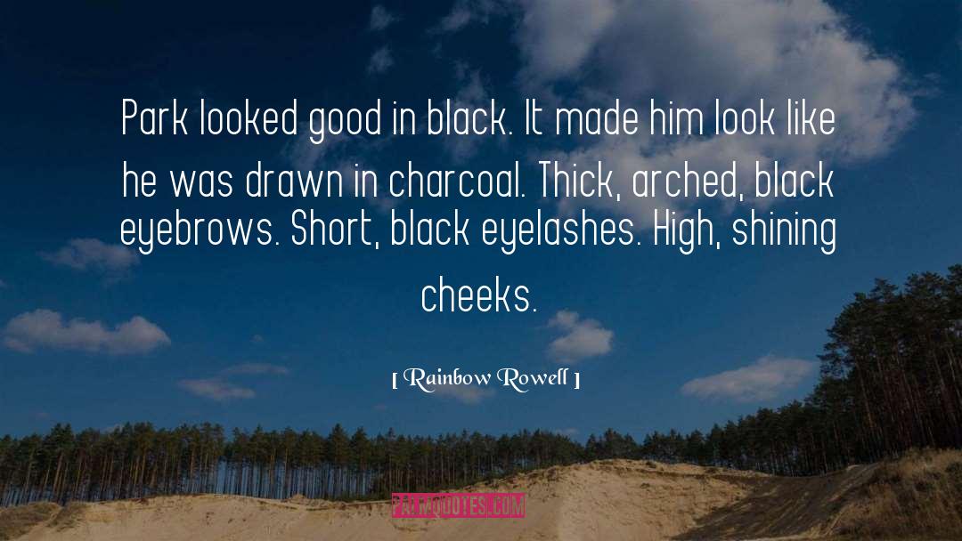 Cheeks quotes by Rainbow Rowell