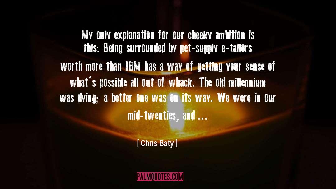 Cheeky quotes by Chris Baty