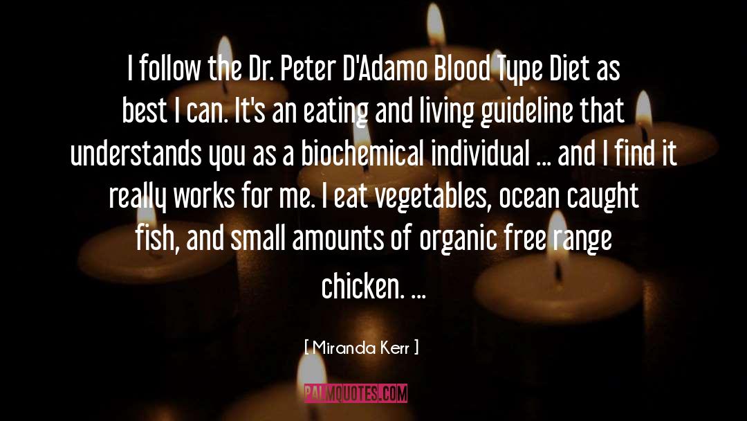 Cheeps Chicken quotes by Miranda Kerr