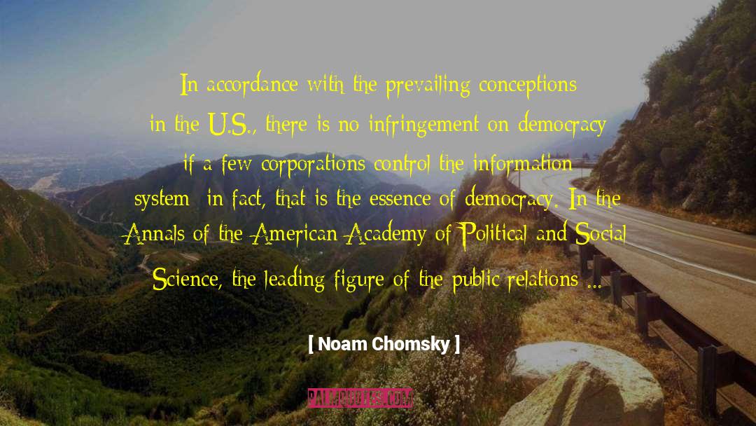 Cheer Leader quotes by Noam Chomsky