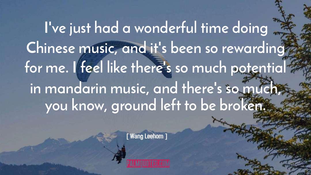 Cheerful Music quotes by Wang Leehom