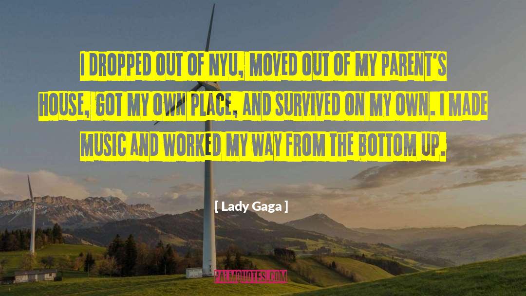 Cheerful Music quotes by Lady Gaga