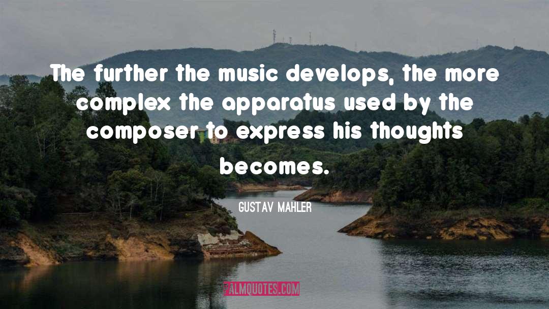 Cheerful Music quotes by Gustav Mahler