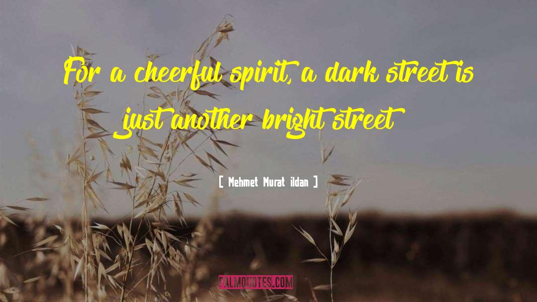 Cheerful quotes by Mehmet Murat Ildan