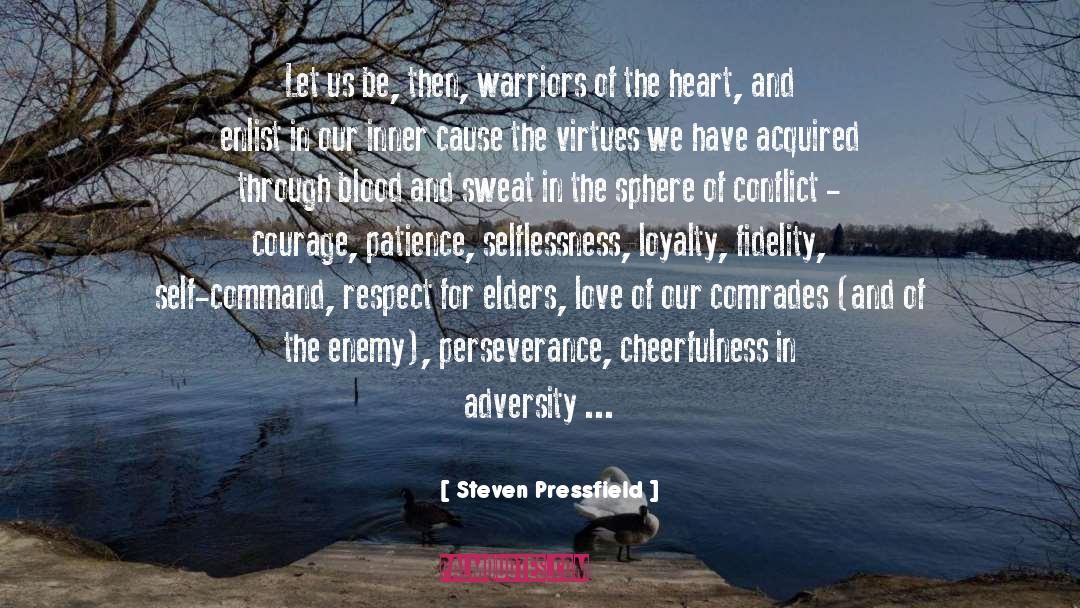 Cheerfulness quotes by Steven Pressfield