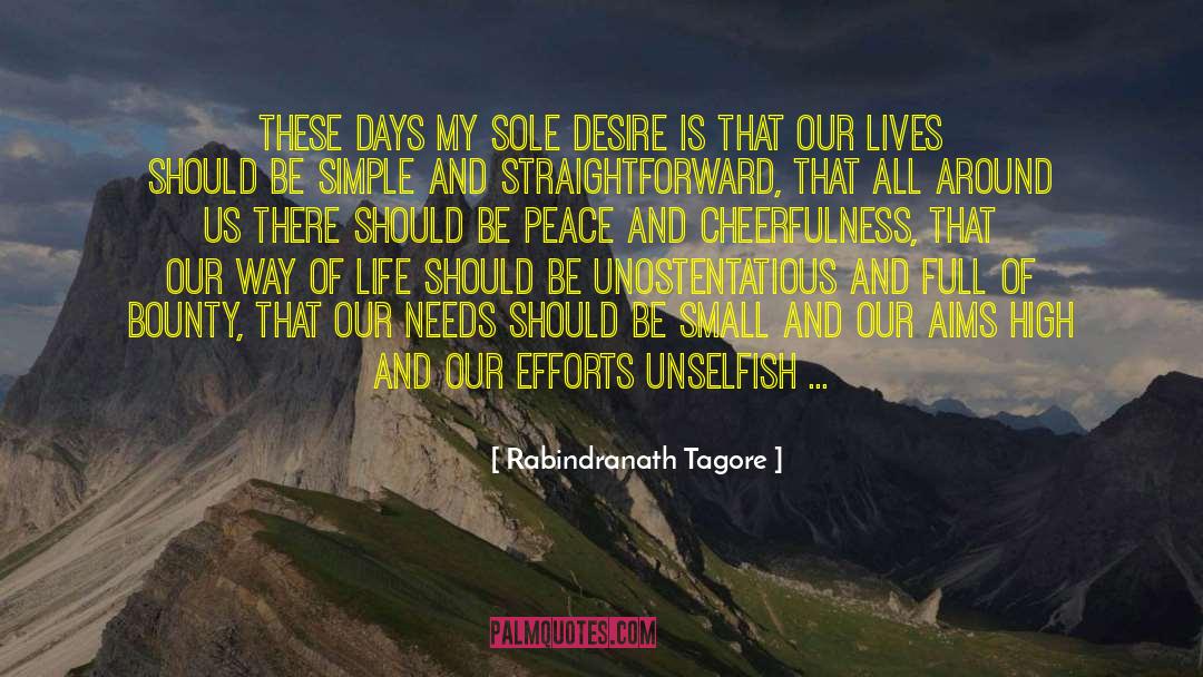 Cheerfulness quotes by Rabindranath Tagore