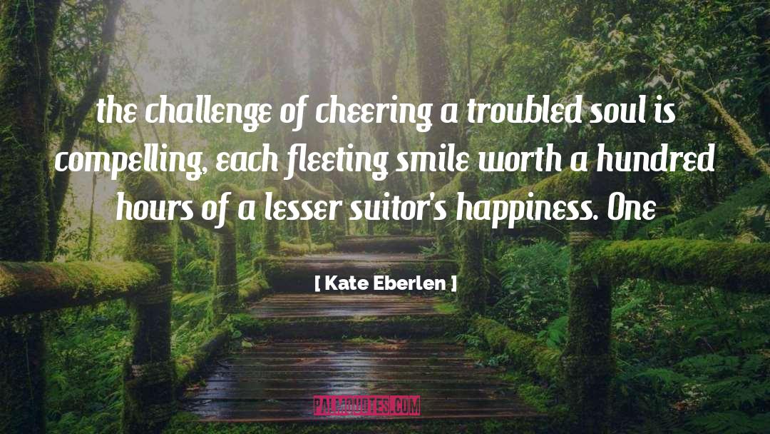 Cheering quotes by Kate Eberlen