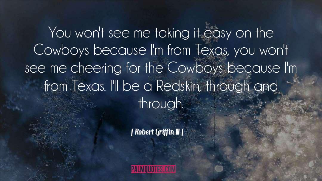 Cheering Up quotes by Robert Griffin III